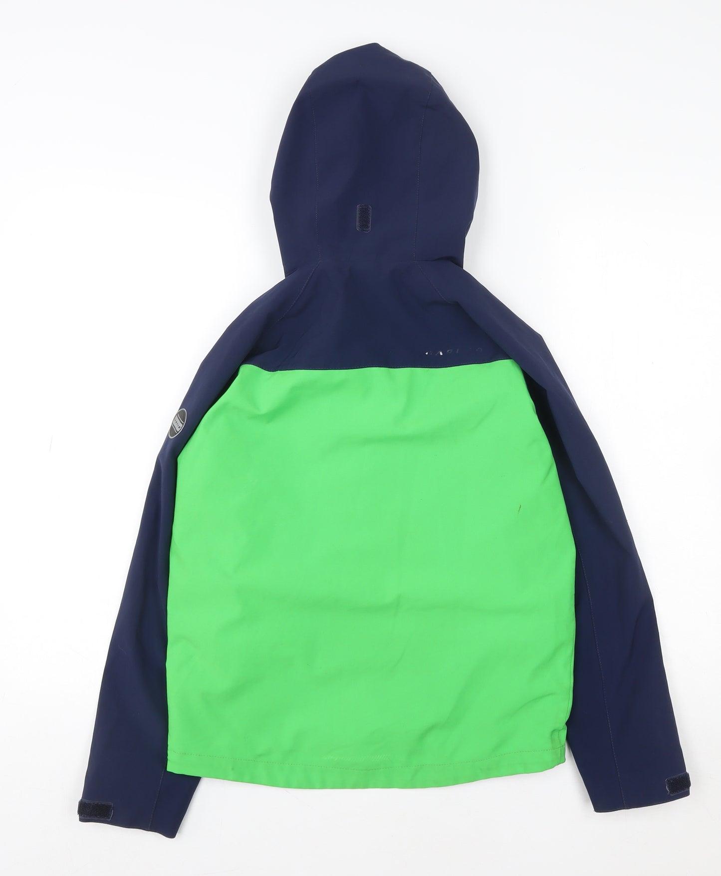 Regatta Boys Green Blue Waterproof Ski Jacket Age 11-12 Years Hooded