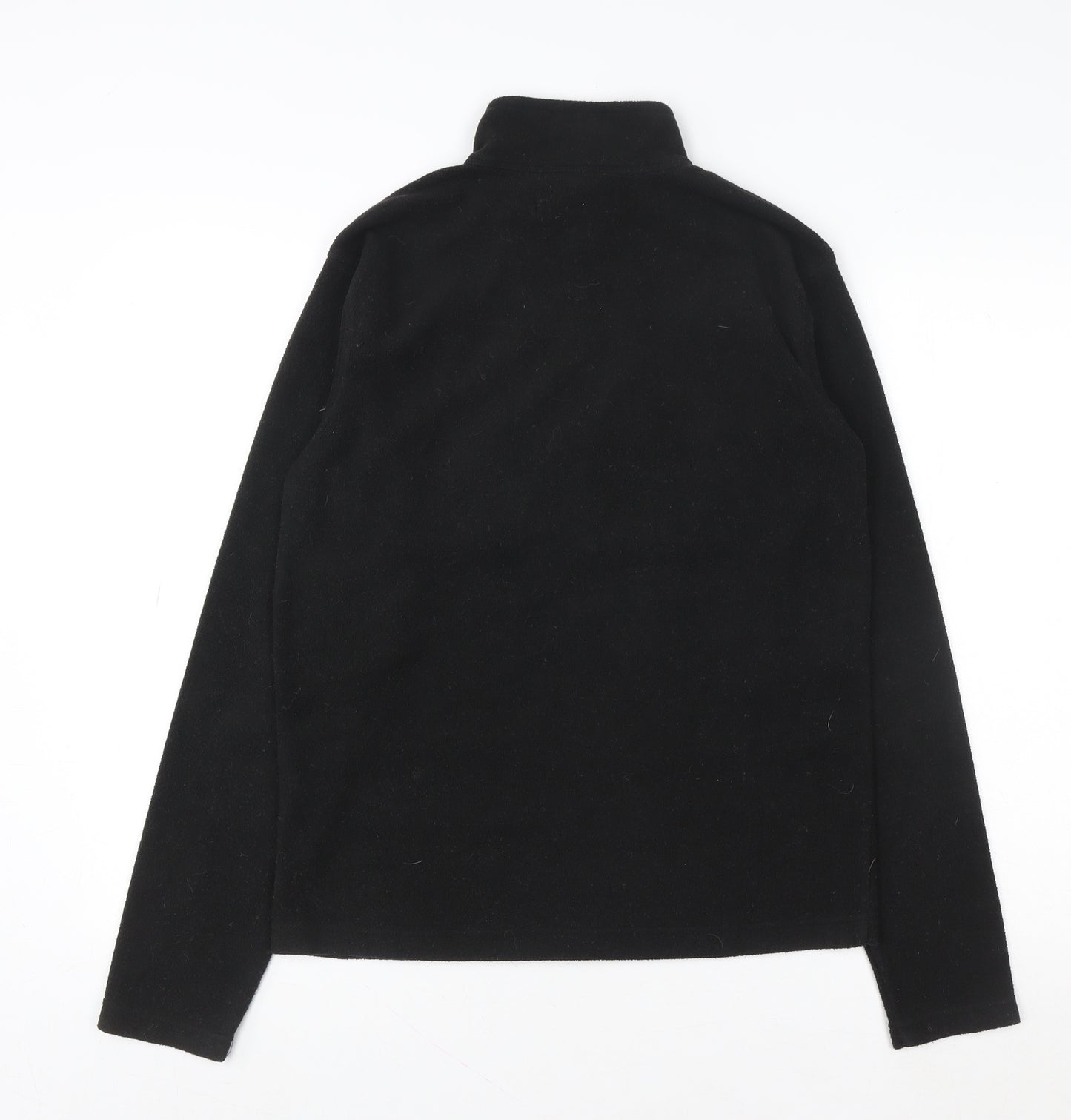 Regatta Men's Black Fleece 1/4 Zip Pullover Sweatshirt Size S