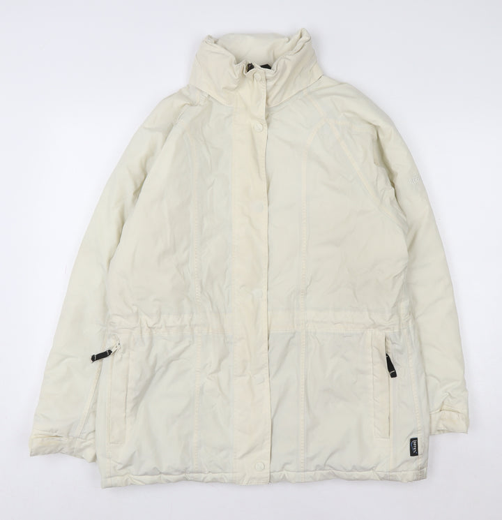 Regatta Womens Ivory Waterproof Parka Jacket Size 12