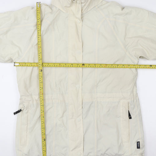 Regatta Womens Ivory Waterproof Parka Jacket Size 12