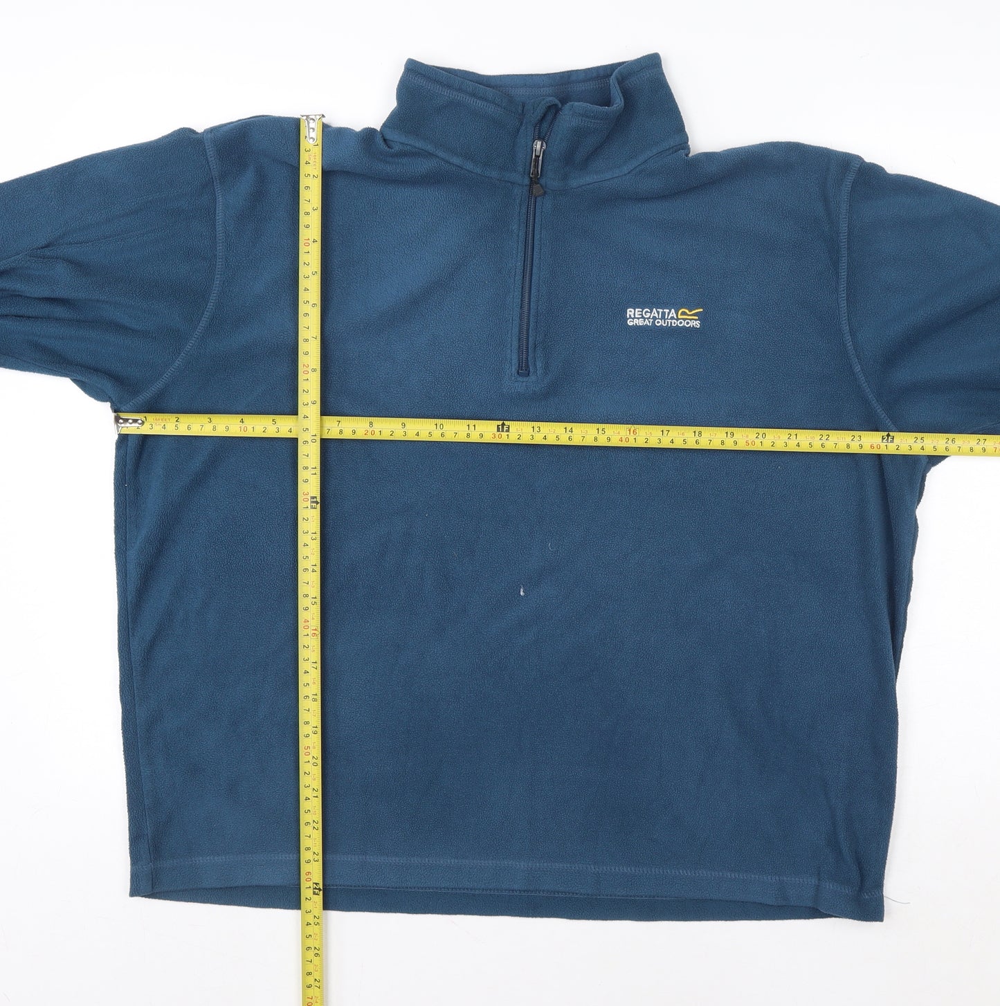 Regatta Men’s Blue Fleece 1/2 Zip Pullover Sweatshirt XL