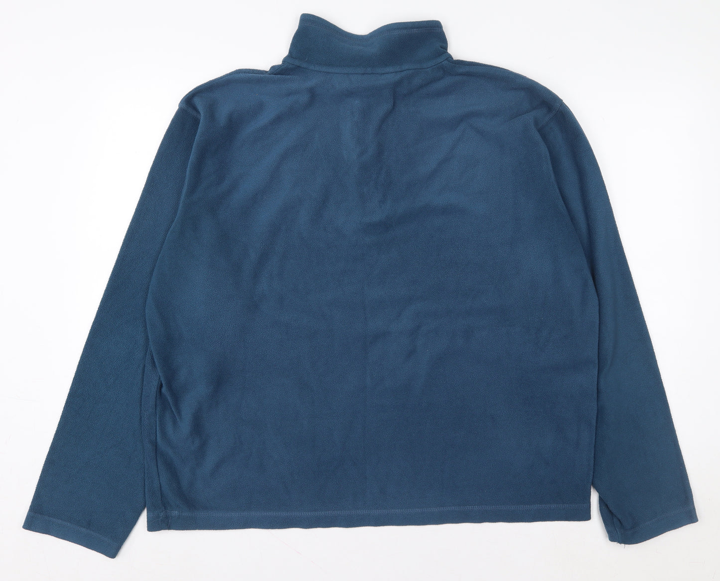 Regatta Men’s Blue Fleece 1/2 Zip Pullover Sweatshirt XL