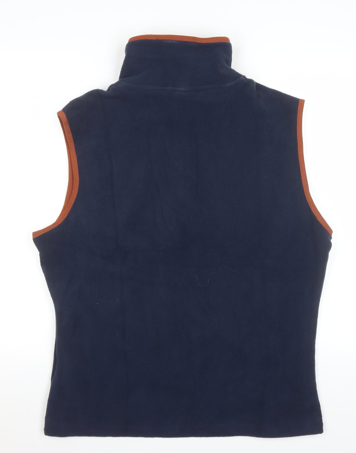 Moda Nova Women's Blue Fleece Waistcoat Bodywarmer S