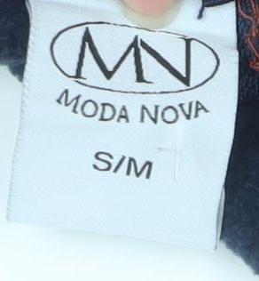 Moda Nova Women's Blue Fleece Waistcoat Bodywarmer S