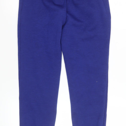 Jordan Boys Blue Jogger Sweatpants 10-12 Years Cotton Blend Activewear