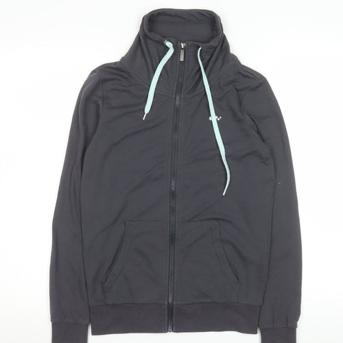 ONLY PLAY Women's Black Track Jacket Size S Full Zip Activewear