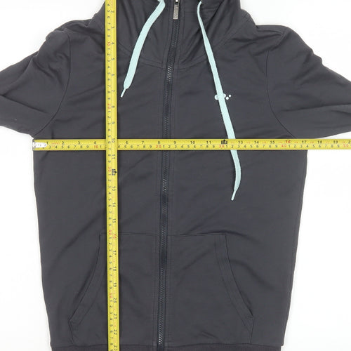 ONLY PLAY Women's Black Track Jacket Size S Full Zip Activewear