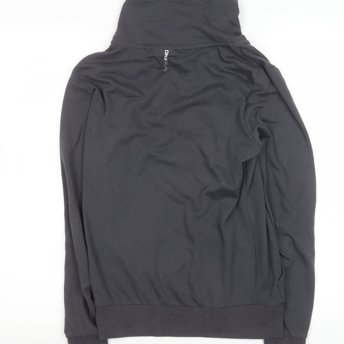 ONLY PLAY Women's Black Track Jacket Size S Full Zip Activewear