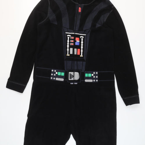 Star Wars Men’s Black Fleece Darth Vader Hooded Onesie Size S