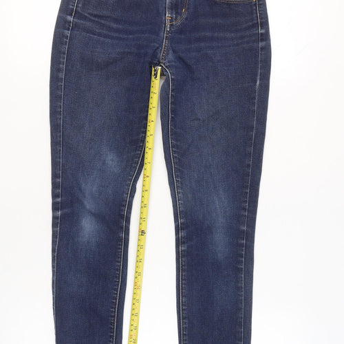 Levi's Women's Blue Skinny Denim Jeans W25 L32 Slim Fit