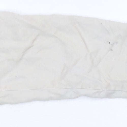 Uniqlo Womens Beige XS Classic Long Trench Coat Belted Lined