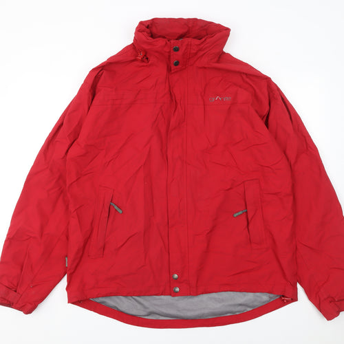 Granite Men Red XL Waterproof Outdoor Rain Jacket Daniel B
