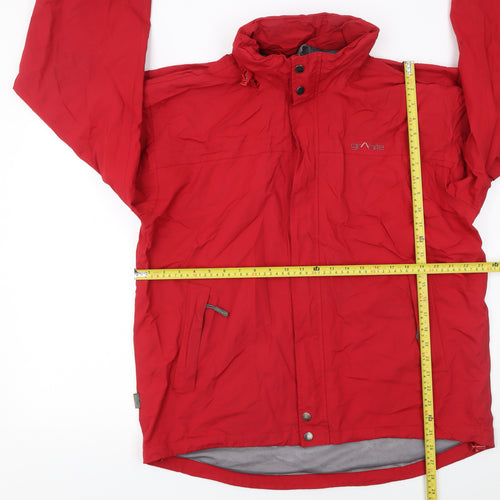 Granite Men Red XL Waterproof Outdoor Rain Jacket Daniel B