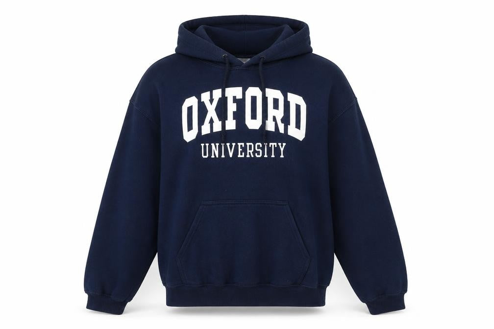 Gildan Oxford University Navy Blue Women's Hoodie Medium Heavy Blend