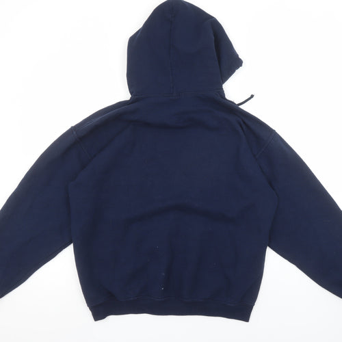 Gildan Oxford University Navy Blue Women's Hoodie Medium Heavy Blend
