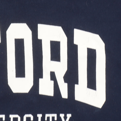 Gildan Oxford University Navy Blue Women's Hoodie Medium Heavy Blend