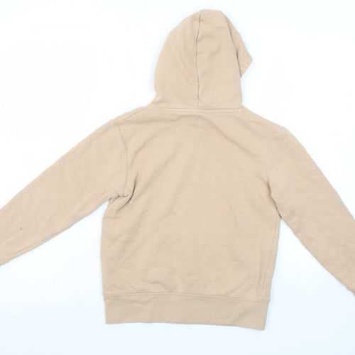 Jordan Boys Beige Pullover Hoodie Small 8-10 Years Cotton Blend