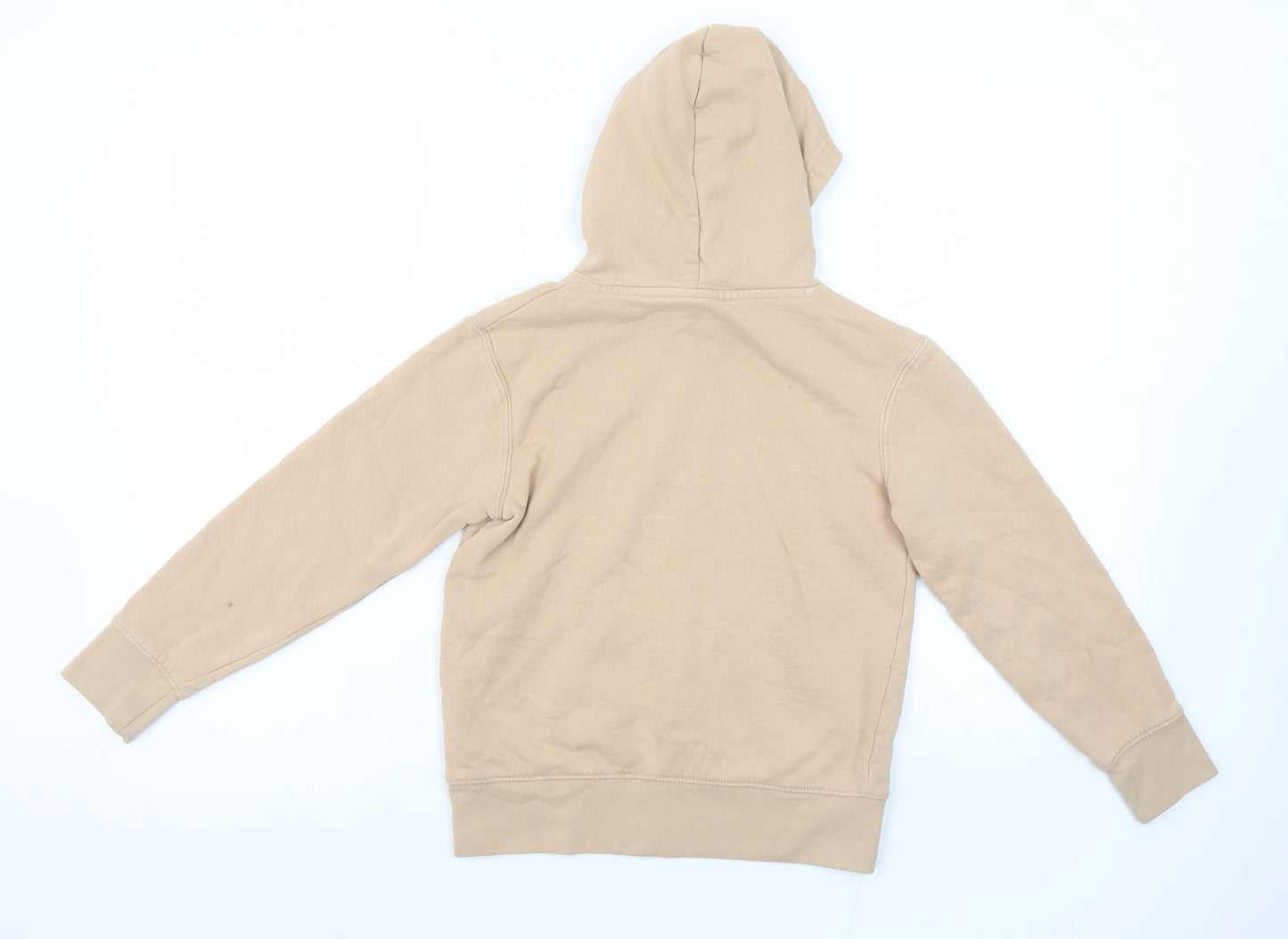 Jordan Boys Beige Pullover Hoodie Small 8-10 Years Cotton Blend
