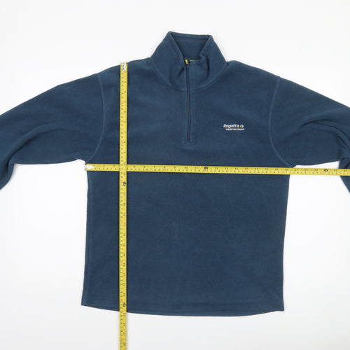 Regatta Men's Blue Fleece 1/2 Zip Pullover Sweatshirt Size S
