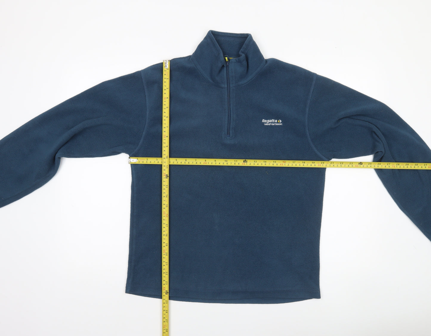 Regatta Men's Blue Fleece 1/2 Zip Pullover Sweatshirt Size S