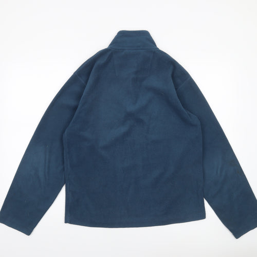 Regatta Men's Blue Fleece 1/2 Zip Pullover Sweatshirt Size S