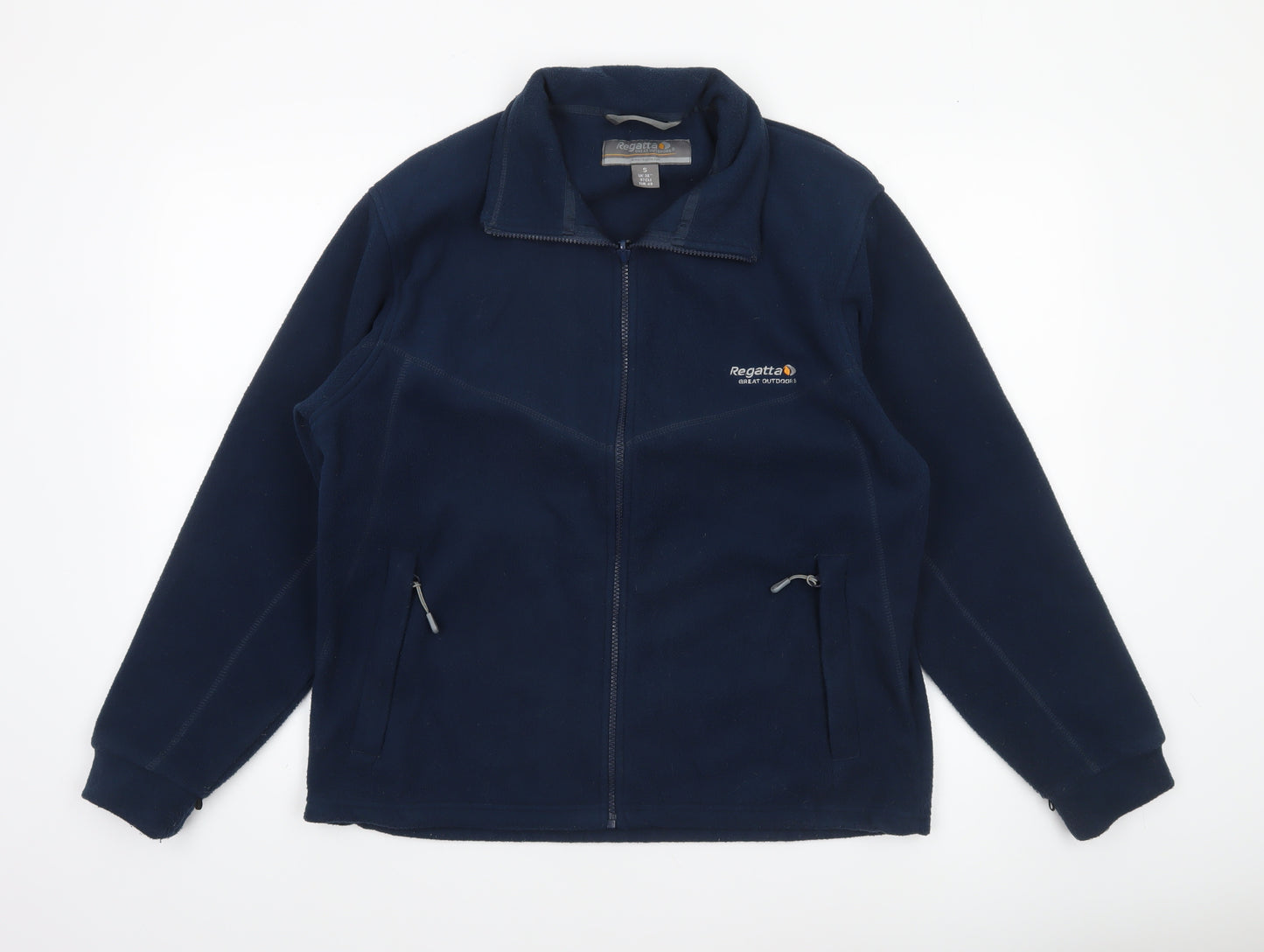 Regatta Men's Blue Fleece Full Zip Outdoor Jacket Size S
