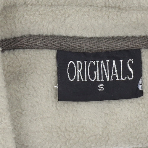 Originals Men's Brown Fleece V-Neck Pullover Sweatshirt Size S