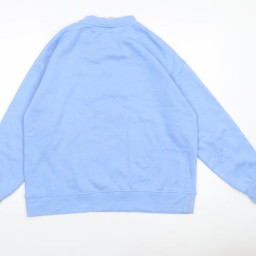 Disney Classics Women Blue Alice in Wonderland Pullover Sweatshirt Size S
