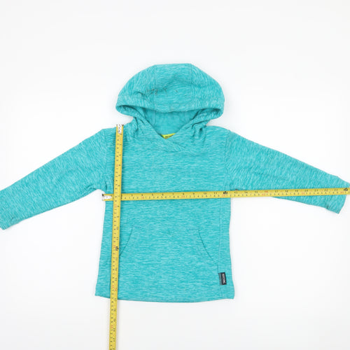 Regatta Boys Blue Pullover Hoodie 3-4 Years Polyester Outdoor Top