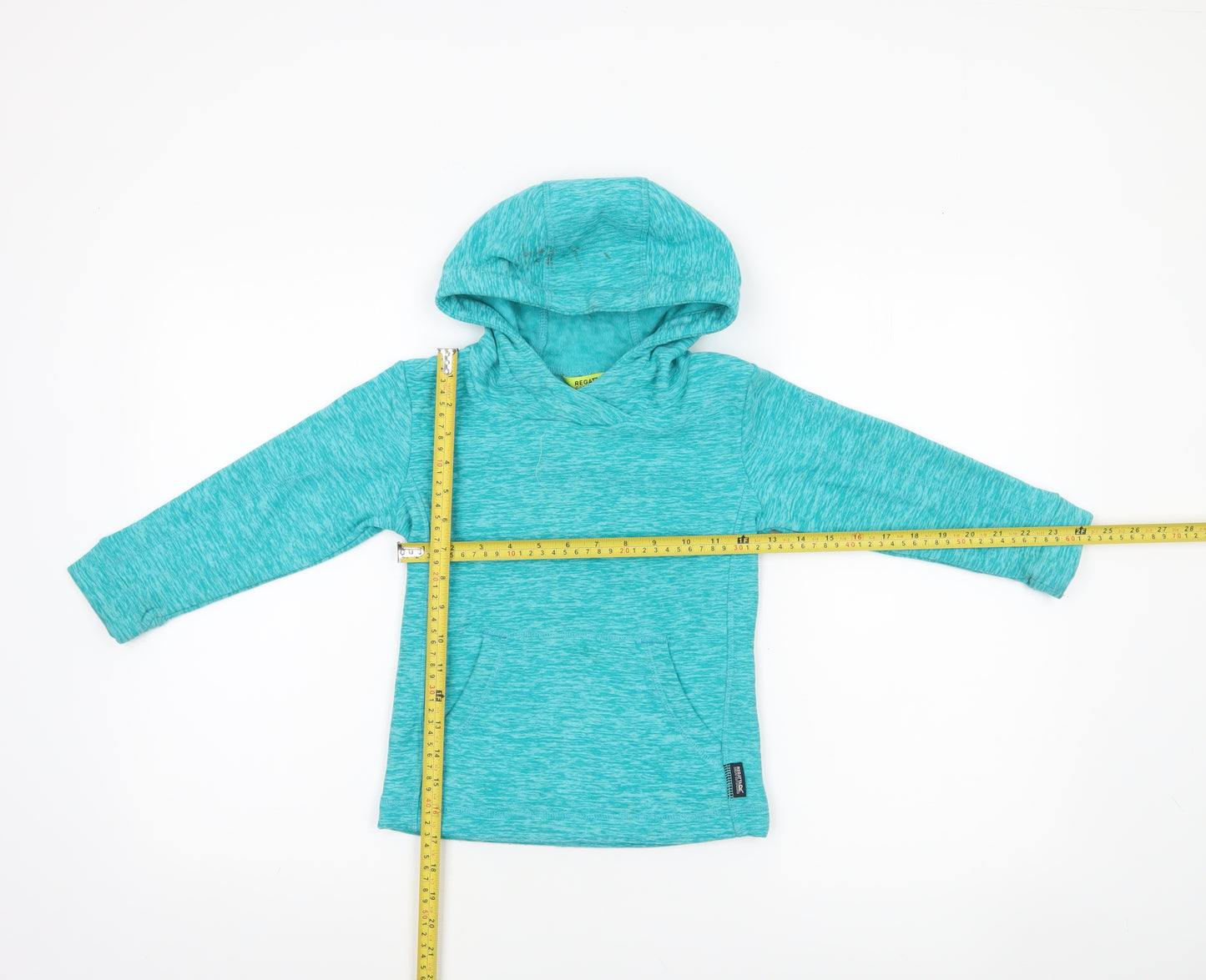Regatta Boys Blue Pullover Hoodie 3-4 Years Polyester Outdoor Top