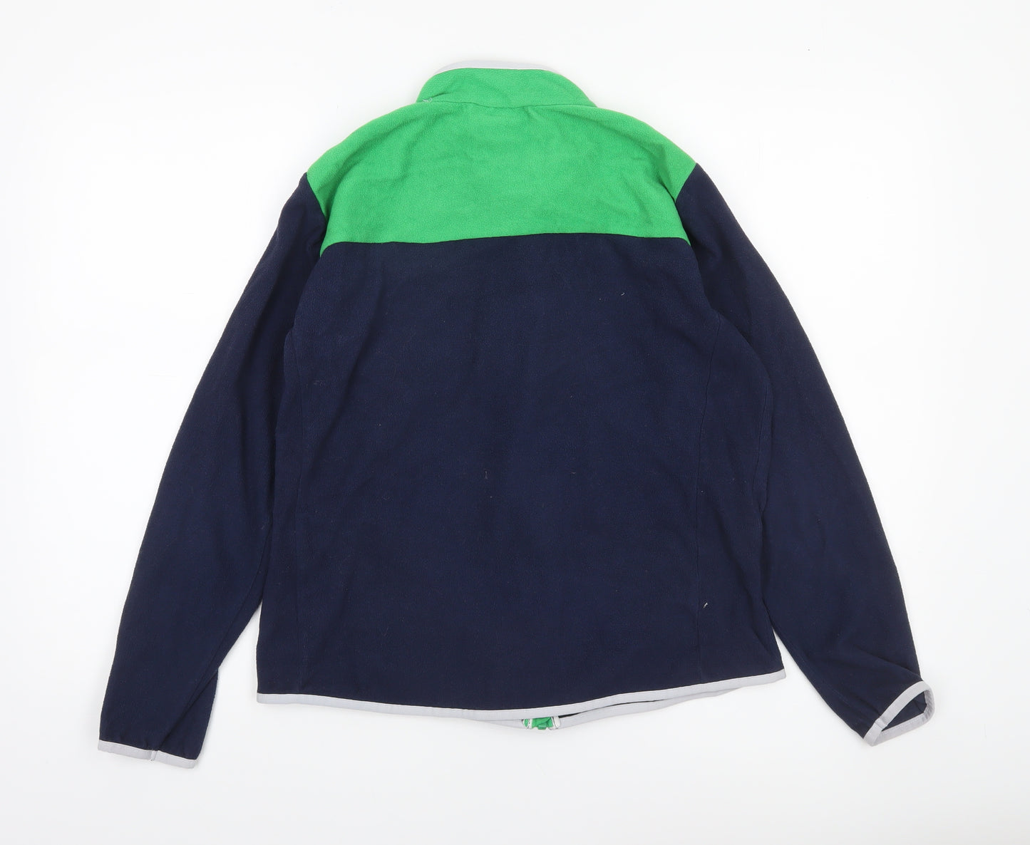 Dare 2b Womens Blue Green Fleece Full Zip Jacket Size 14