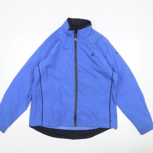Backswing Women Blue Size 14 Windbreaker Softshell Jacket