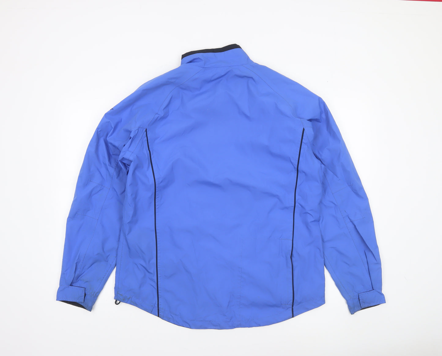 Backswing Women Blue Size 14 Windbreaker Softshell Jacket