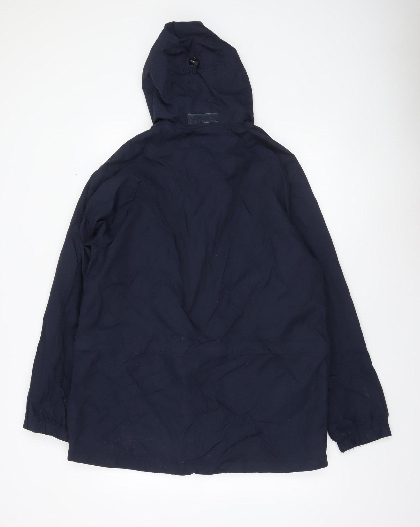 Lakes Edge Men's Blue Waterproof Hooded Parka Jacket M