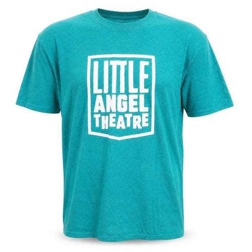 Gildan Men's Green Little Angel Theatre Graphic T-Shirt M