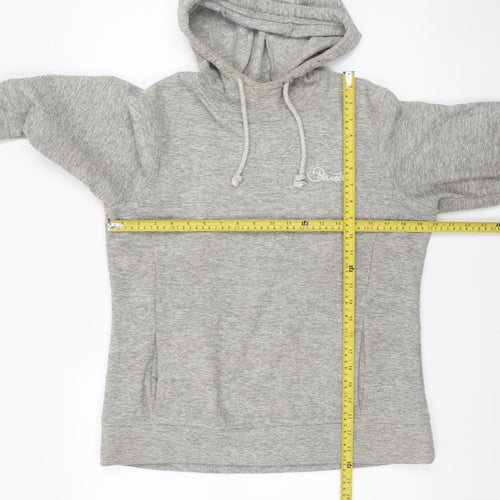 Dare 2b Womens Grey Pullover Hoodie UK 14 Polyester Cotton Blend