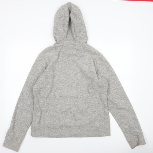 Dare 2b Womens Grey Pullover Hoodie UK 14 Polyester Cotton Blend