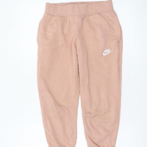 Nike Women’s Pink Fleece Jogger Sweatpants Size S