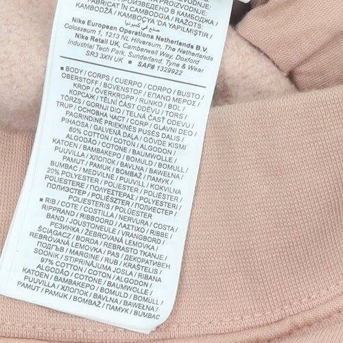 Nike Women’s Pink Fleece Jogger Sweatpants Size S