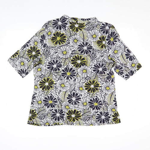 Bonmarché Women's Multicoloured Floral Tunic Blouse Size 18
