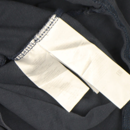 Armani Exchange Men’s Navy Blue Long Sleeve Cotton Crew Neck Top Size S