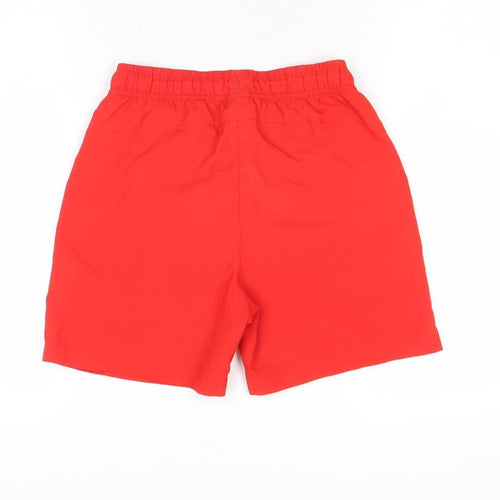 Puma Boys Red 11-12 Years Athletic Activewear Shorts