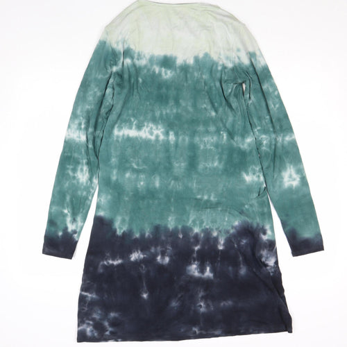 Thought Women’s Multicoloured Tie Dye Long Sleeve Shift Dress Size L