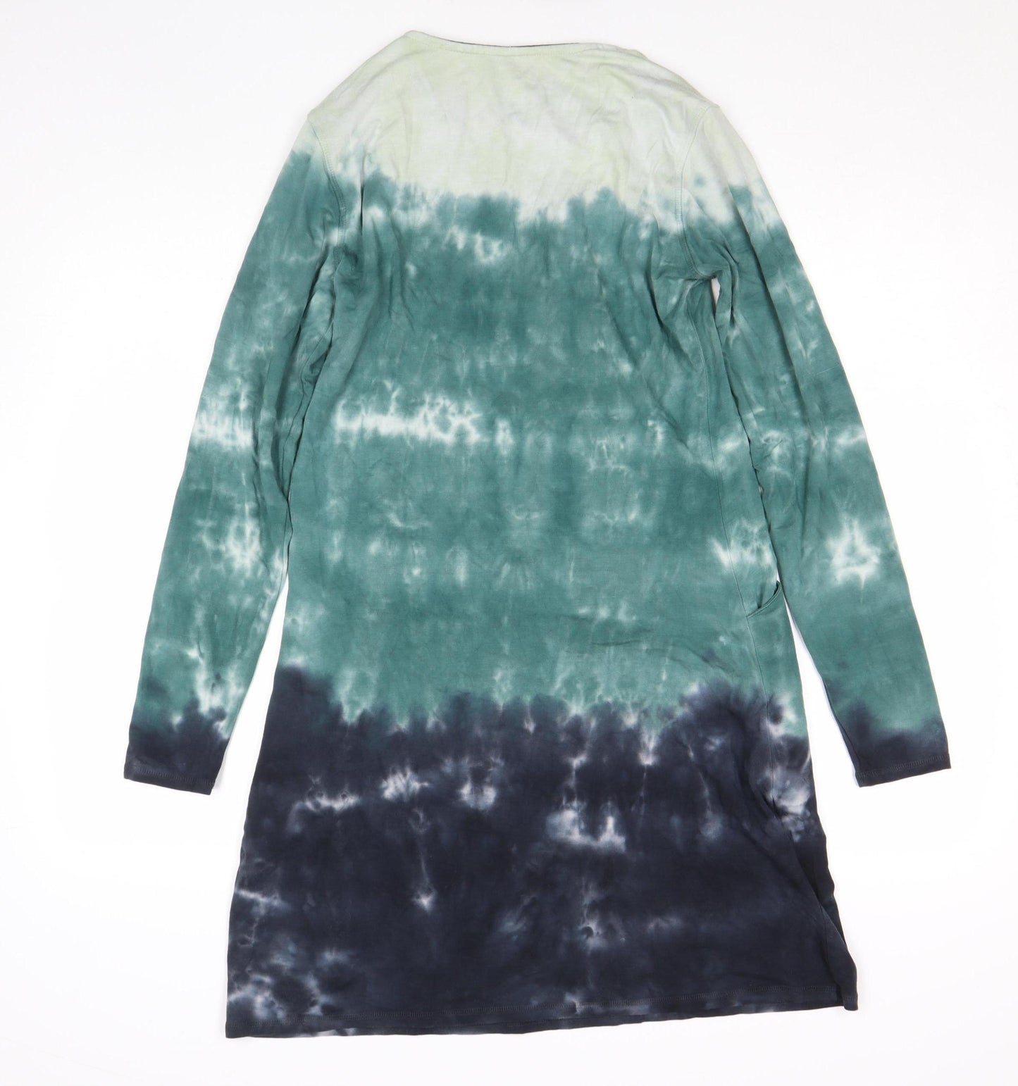 Thought Women’s Multicoloured Tie Dye Long Sleeve Shift Dress Size L