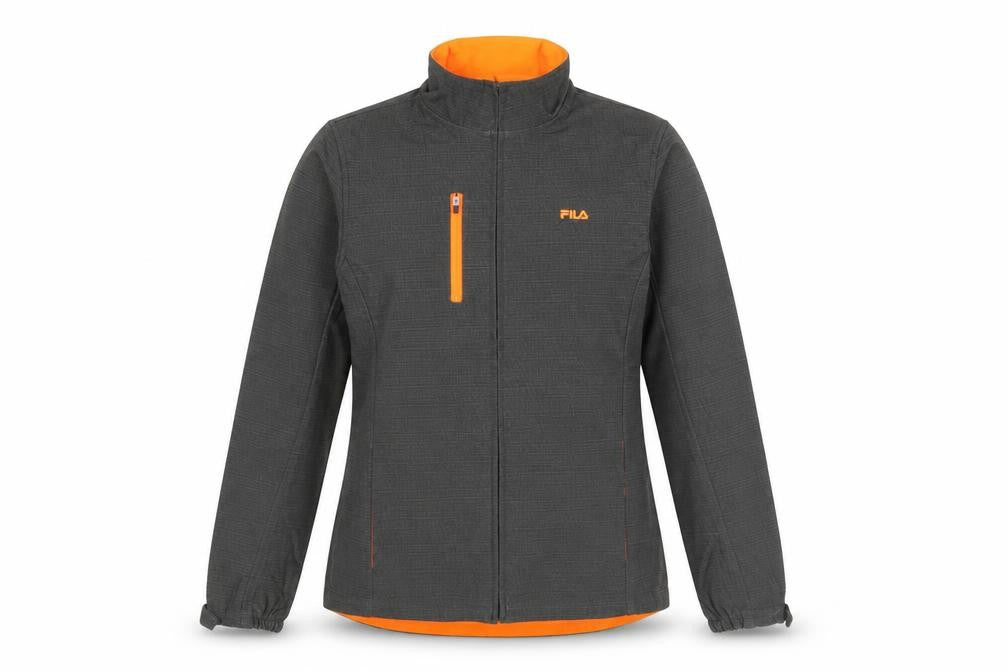 Fila Women’s Grey Softshell Full Zip Jacket M