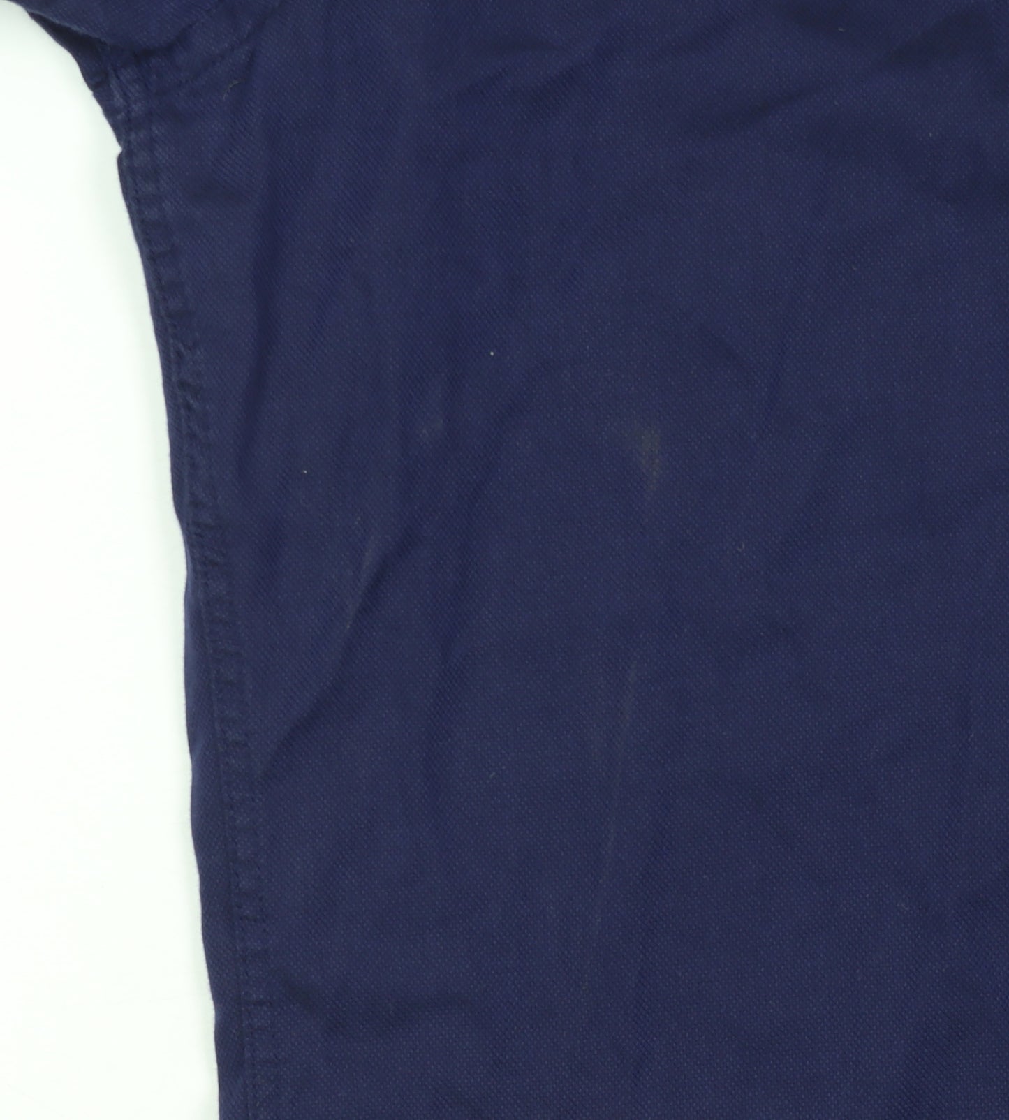 Duchamp London Men's Blue Tailored Fit Cotton Dress Shirt 15/38