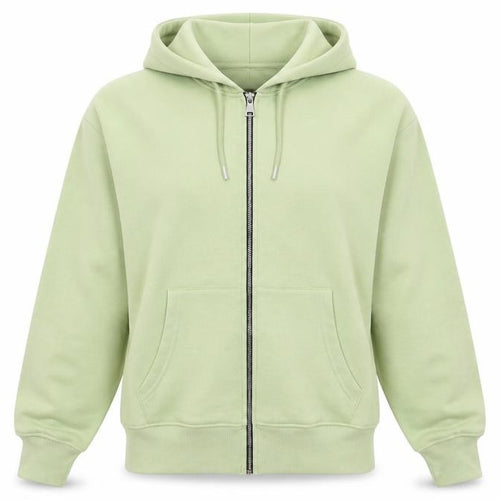 Rising Women’s Green Full Zip Hoodie Size S Cotton Blend Casual