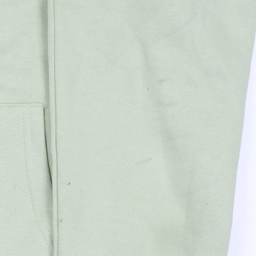 Rising Women’s Green Full Zip Hoodie Size S Cotton Blend Casual