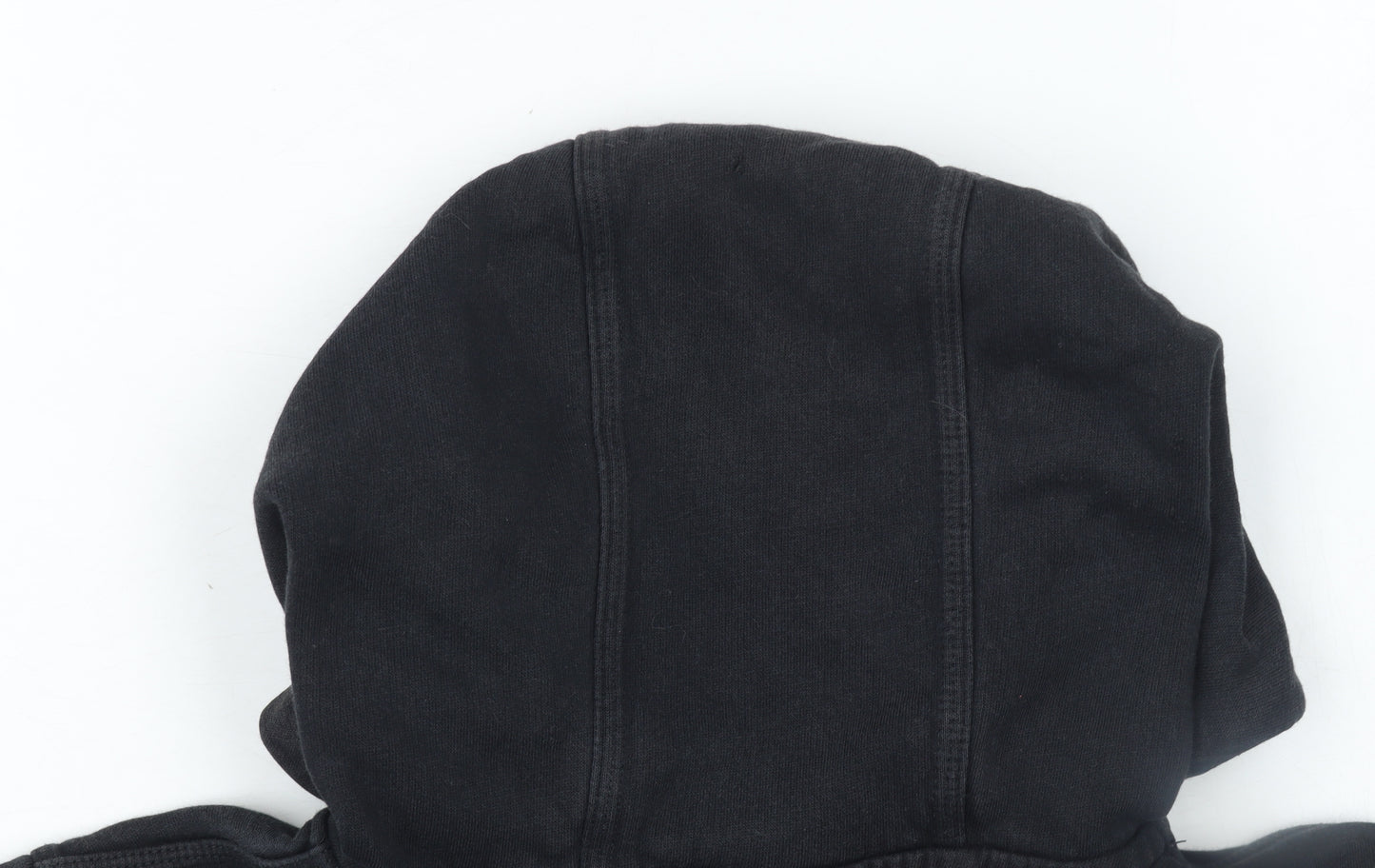 Nike Boys Black XL Pullover Hoodie with Logo and Kangaroo Pocket
