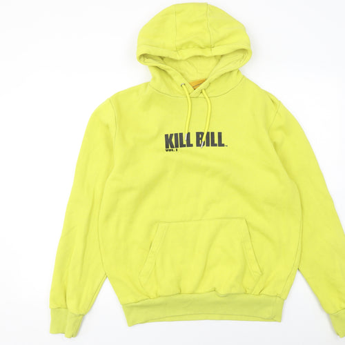 Kill Bill Vol. I & II Yellow Graphic Women's Pullover Hoodie M